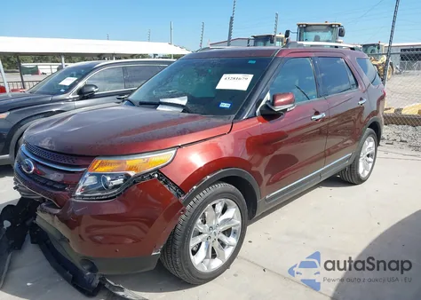 2015 Ford Explorer Limited из США, поврежденный, VIN 1FM5K7F84FGC12630